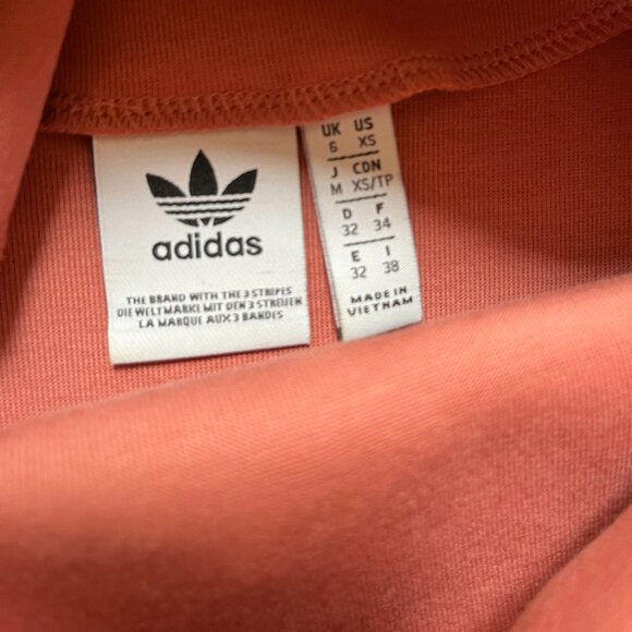 Adidas Women's Light Pink Logo Graphic Crewneck Sweatshirt XS - Picture 3 of 3